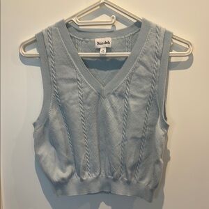 Sundeh Sky Blue Knit Sweater vest size medium
